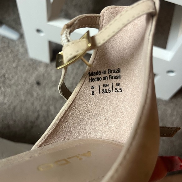 Tan Aldo pump - Picture 4 of 5